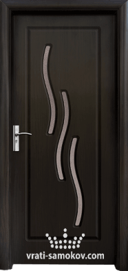 Интериорна врата Стандарт 014, цвят Венге