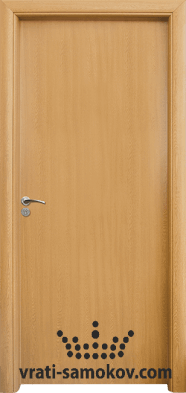 Интериорна врата Стандарт 030-P, цвят Светъл дъб