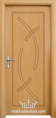 Интериорна врата Стандарт 056-P, цвят Светъл дъб